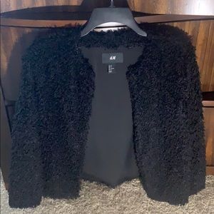Black Fuzzy Jacket